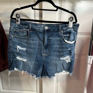 American Eagle Distressed Denim Shorts
